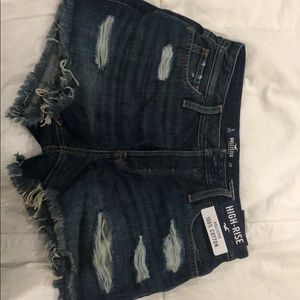 High-rise mom shorts